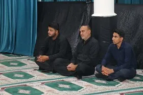 گزارش تصویری/ مراسم عزاداری عاشورا و شام غریبان در دانشگاه علوم پزشکی جیرفت
