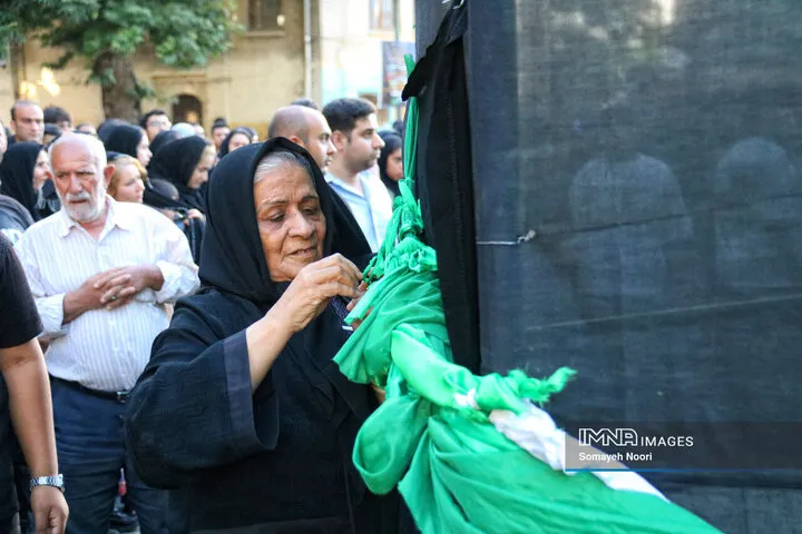 کرمانشاه در سوگ خیمه های سوخته کربلا