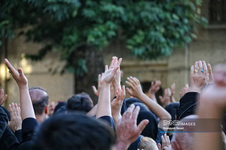 کرمانشاه در سوگ خیمه های سوخته کربلا