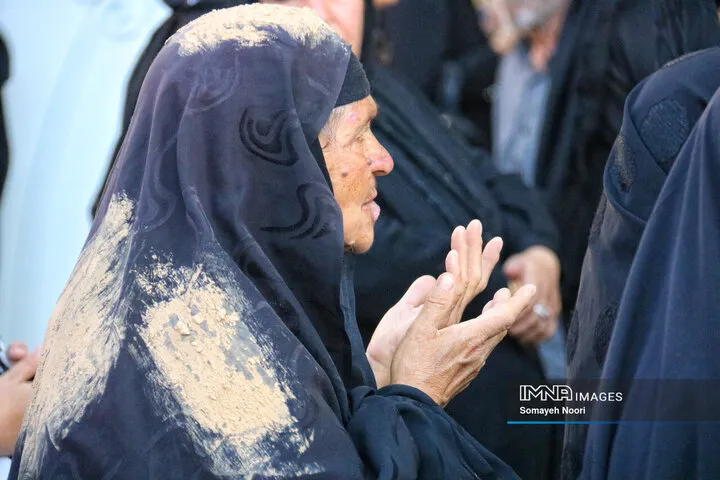 کرمانشاه در سوگ خیمه های سوخته کربلا