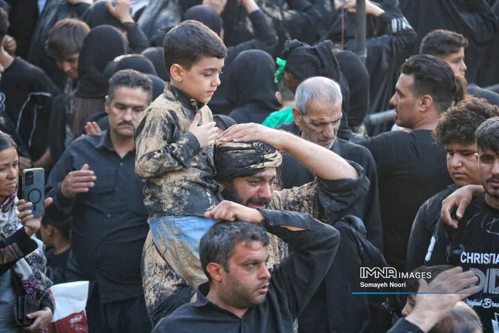 کرمانشاه در سوگ خیمه های سوخته کربلا