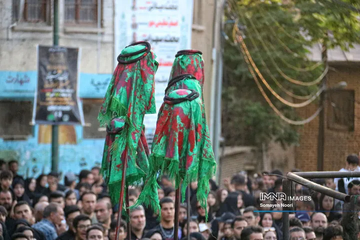 کرمانشاه در سوگ خیمه های سوخته کربلا