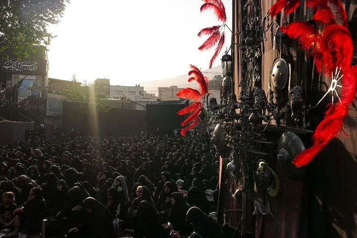 گزارش تصویری/ مراسم عزاداری و سوگواری محرم در هیأت رایه العباس