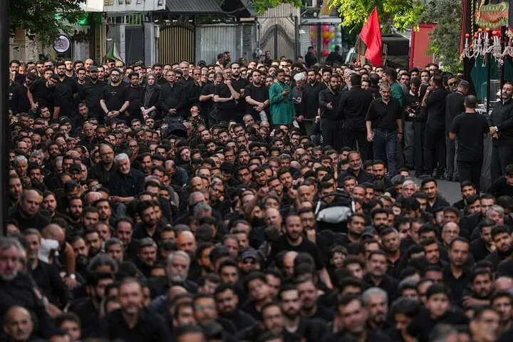 گزارش تصویری/ مراسم عزاداری و سوگواری محرم در هیأت رایه العباس