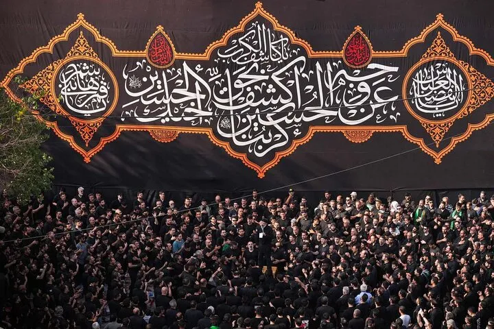 گزارش تصویری/ مراسم عزاداری و سوگواری محرم در هیأت رایه العباس