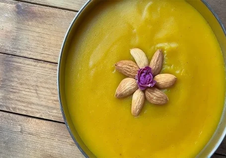 آموزش شیرینی پزی / طرز تهیه کاچی به روش سنتی؛ دسر ایرانی برای تقویت بدن
